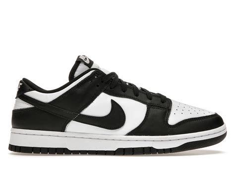 nike dunk zwart wit